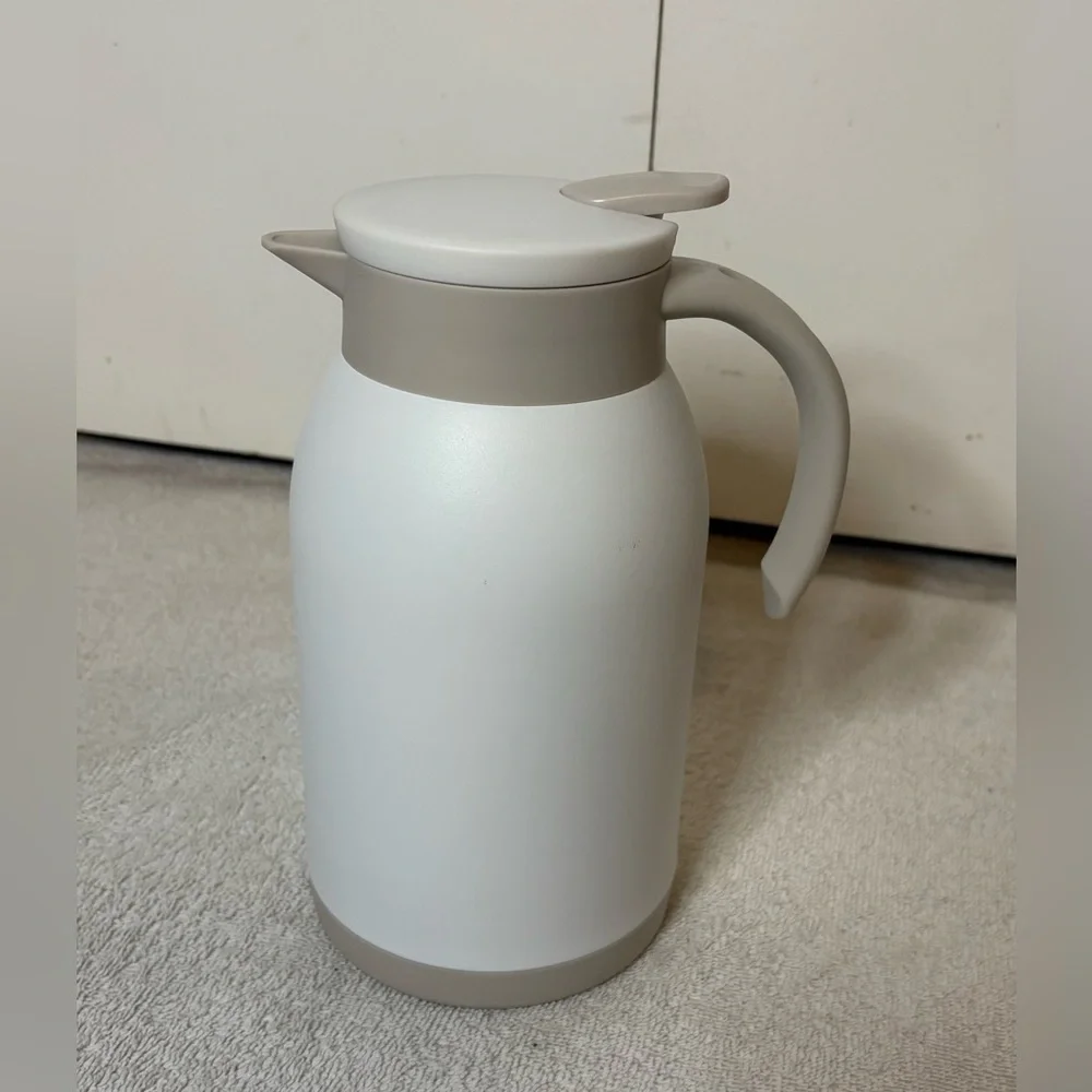 Thermal Carafe, Coffee Carafe Pitcher Stainless Steel Thermal Jug, Large Capacit